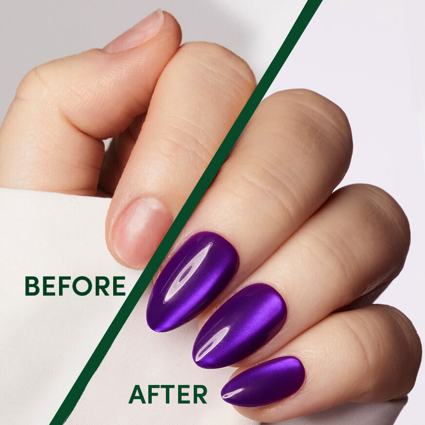 Amethyst Cat Eye - Almond