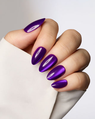 Amethyst Cat Eye - Almond