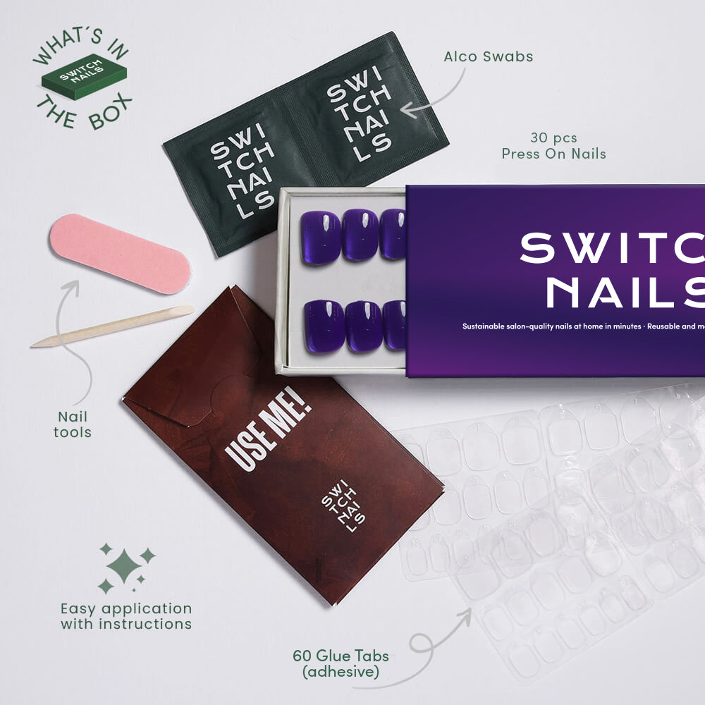 Amethyst Cat Eye - Almond