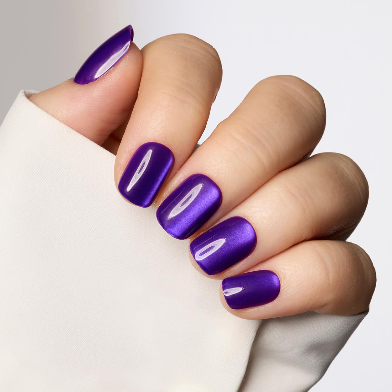 Amethyst Cat Eye - Square