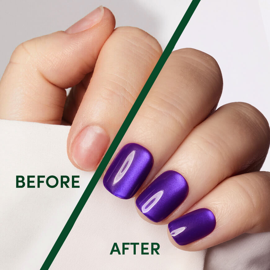 Amethyst Cat Eye - Square