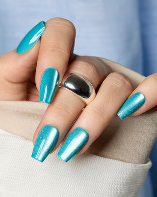 Aquamarine Cat Eye - Ballerina