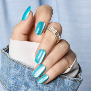 Aquamarine Cat Eye - Oval