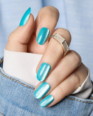 Aquamarine Cat Eye - Oval