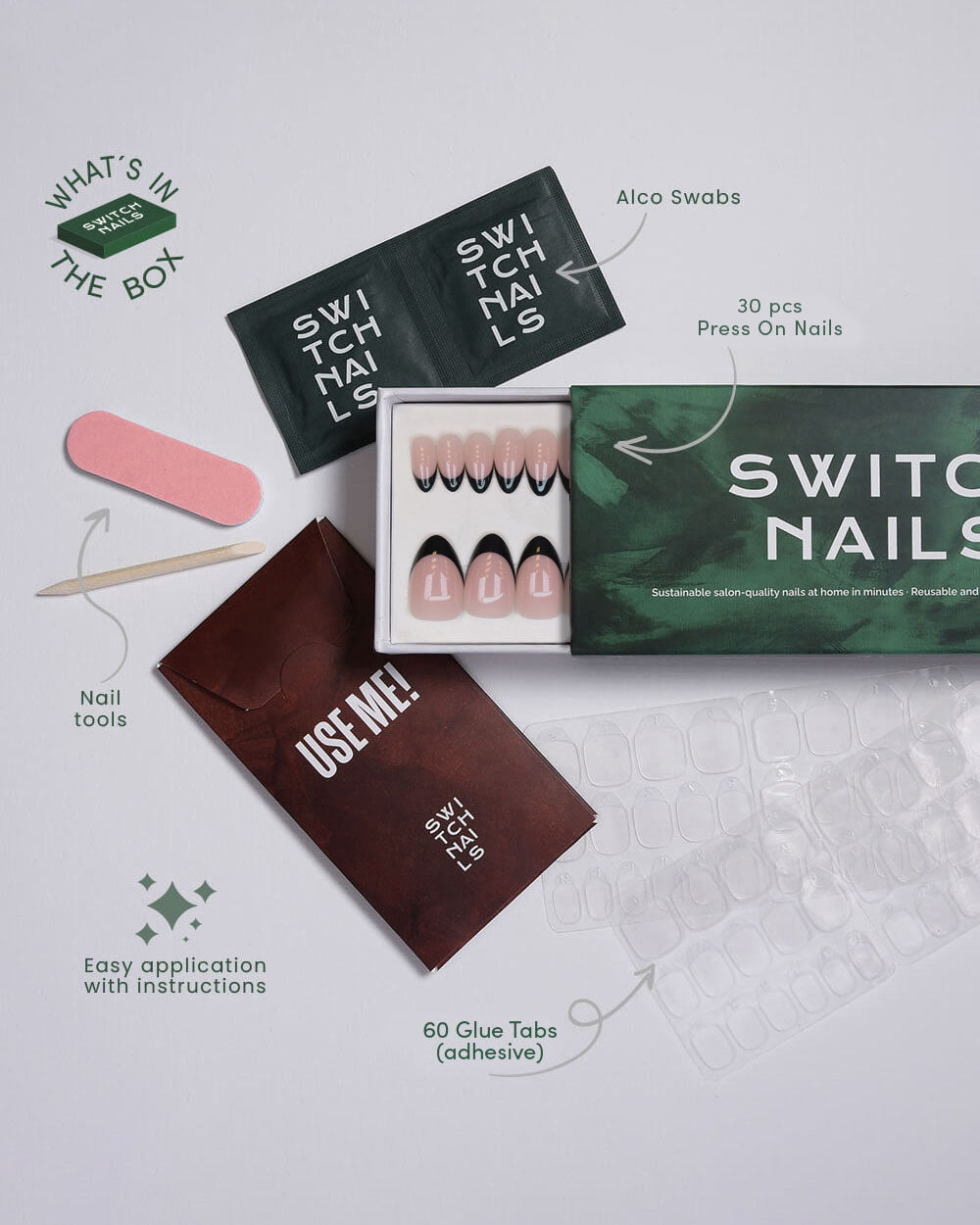 Black French Bold - Almond