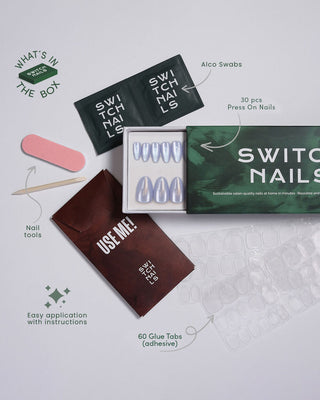 Blue Cat Eye - Almond