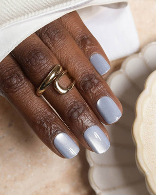 Blue Cat Eye - Square