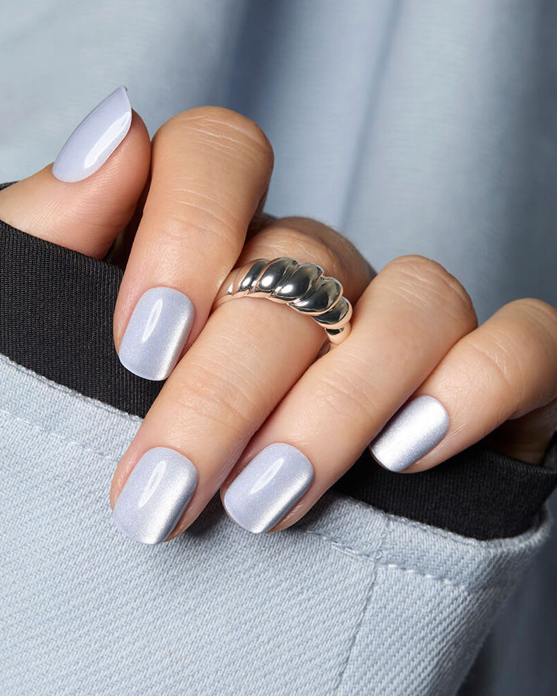 Blue Cat Eye - Square