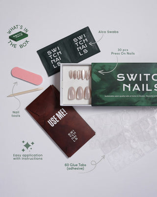 Champagne Cat Eye - Almond