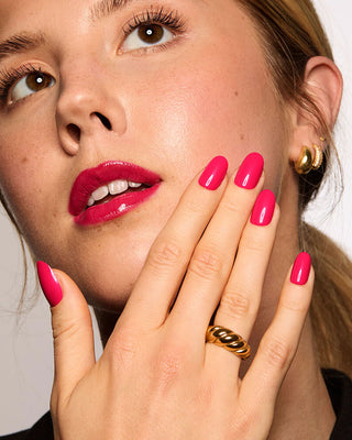 Cherry Cotton Candy - Oval