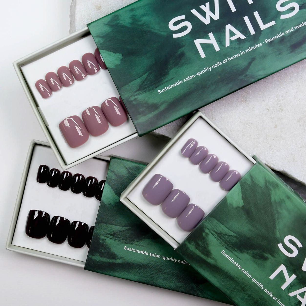 Trio: Falling Leaves Collection - Square – Switch Nails