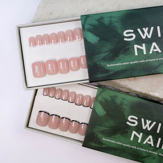 Duo: Micro French & Black Micro French - Square