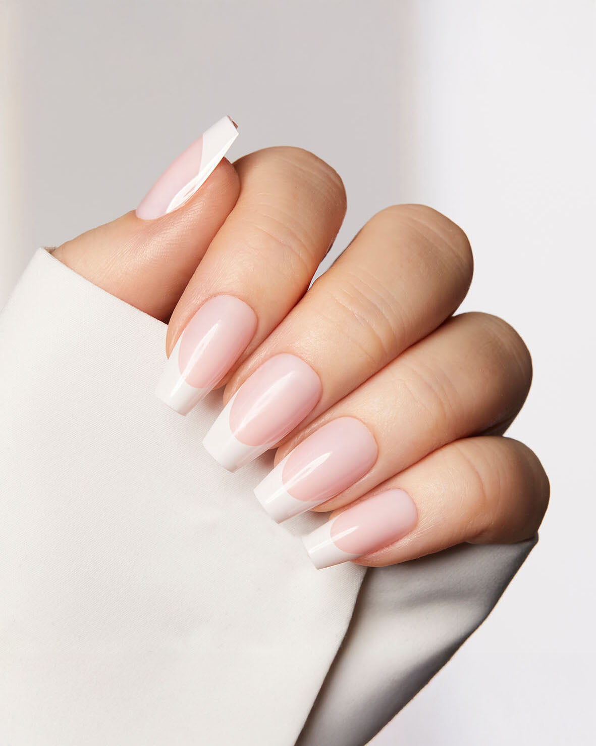 künstliche nägel ballerina French Pink