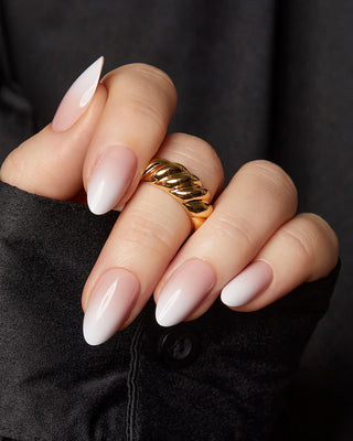 French Ombre Bold - Almond