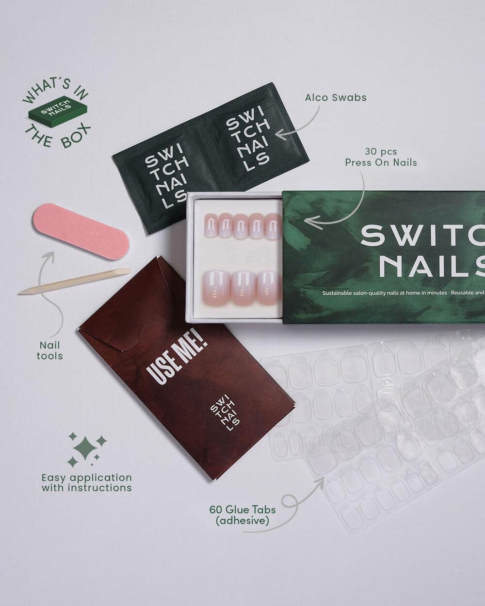 French Ombre Bold - Square