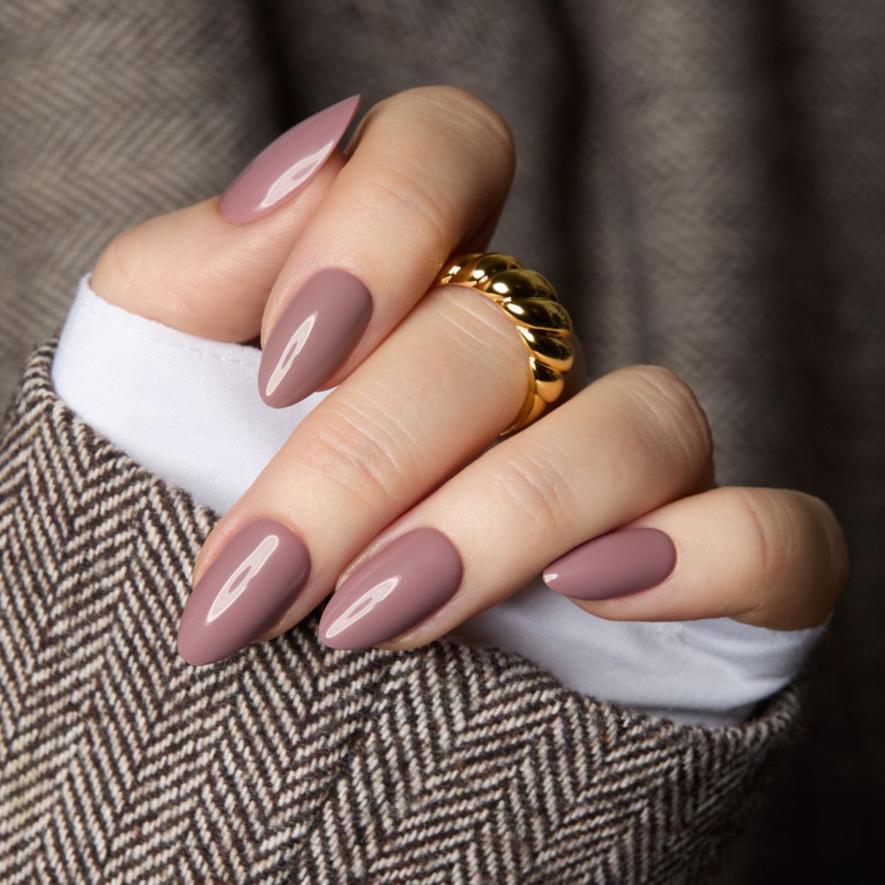 Trio: Falling Leaves Collection - Almond