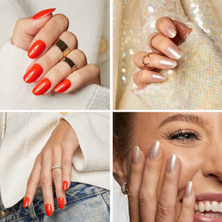 Duo: Glazed Donut & Red My Lips - Oval