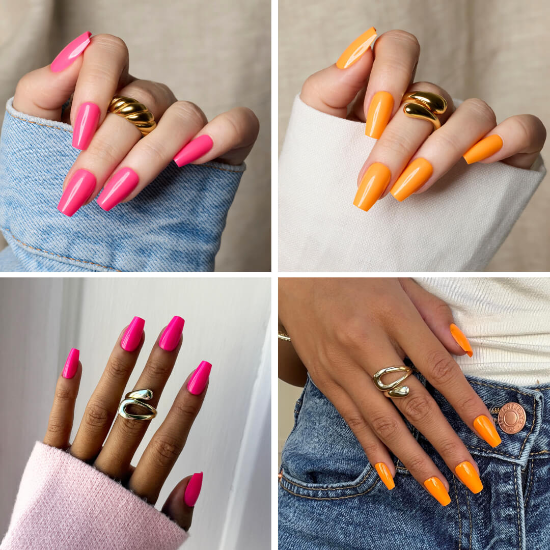 Duo: Retro Rave Collection - Ballerina – Switch Nails