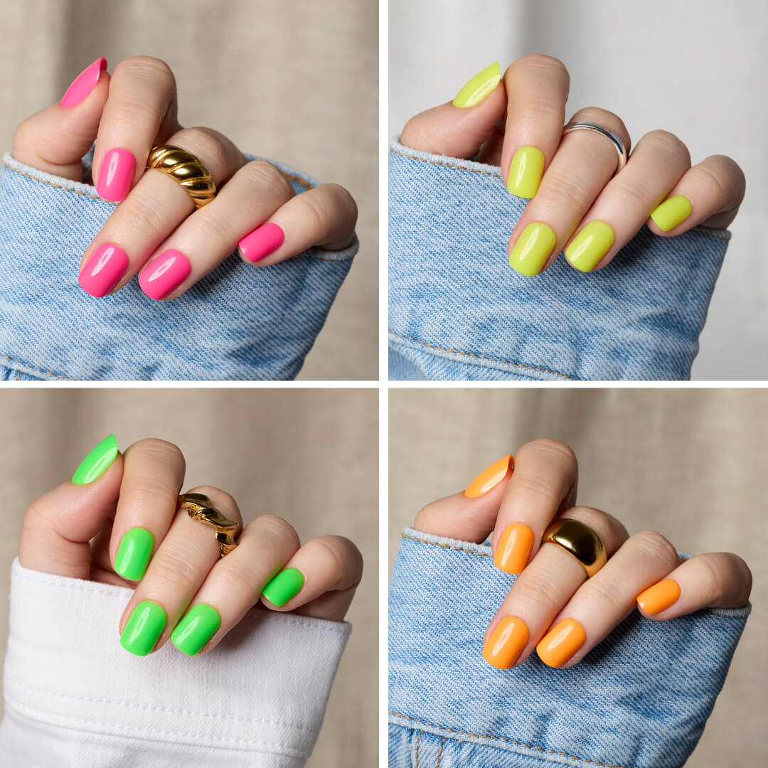 Quartet: Retro Rave Collection - Square – Switch Nails