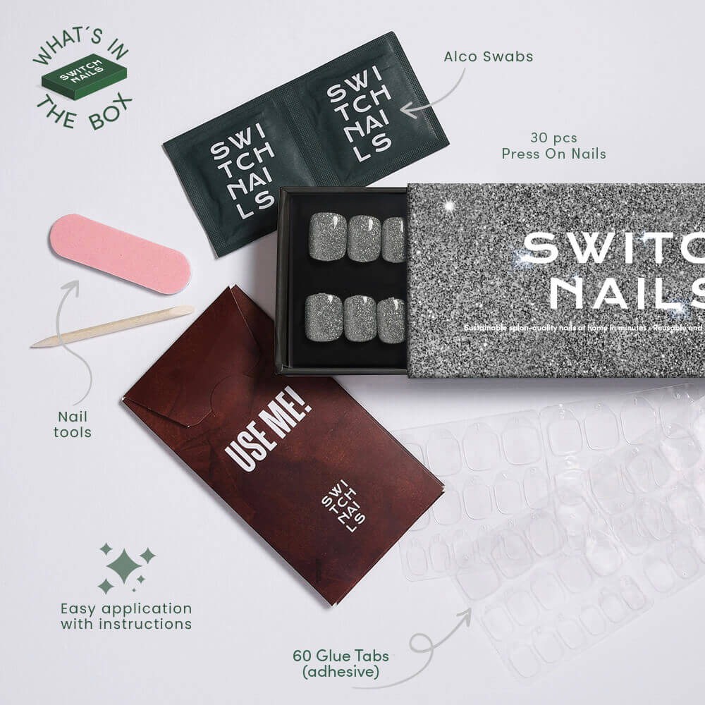 Silver Flash - Square