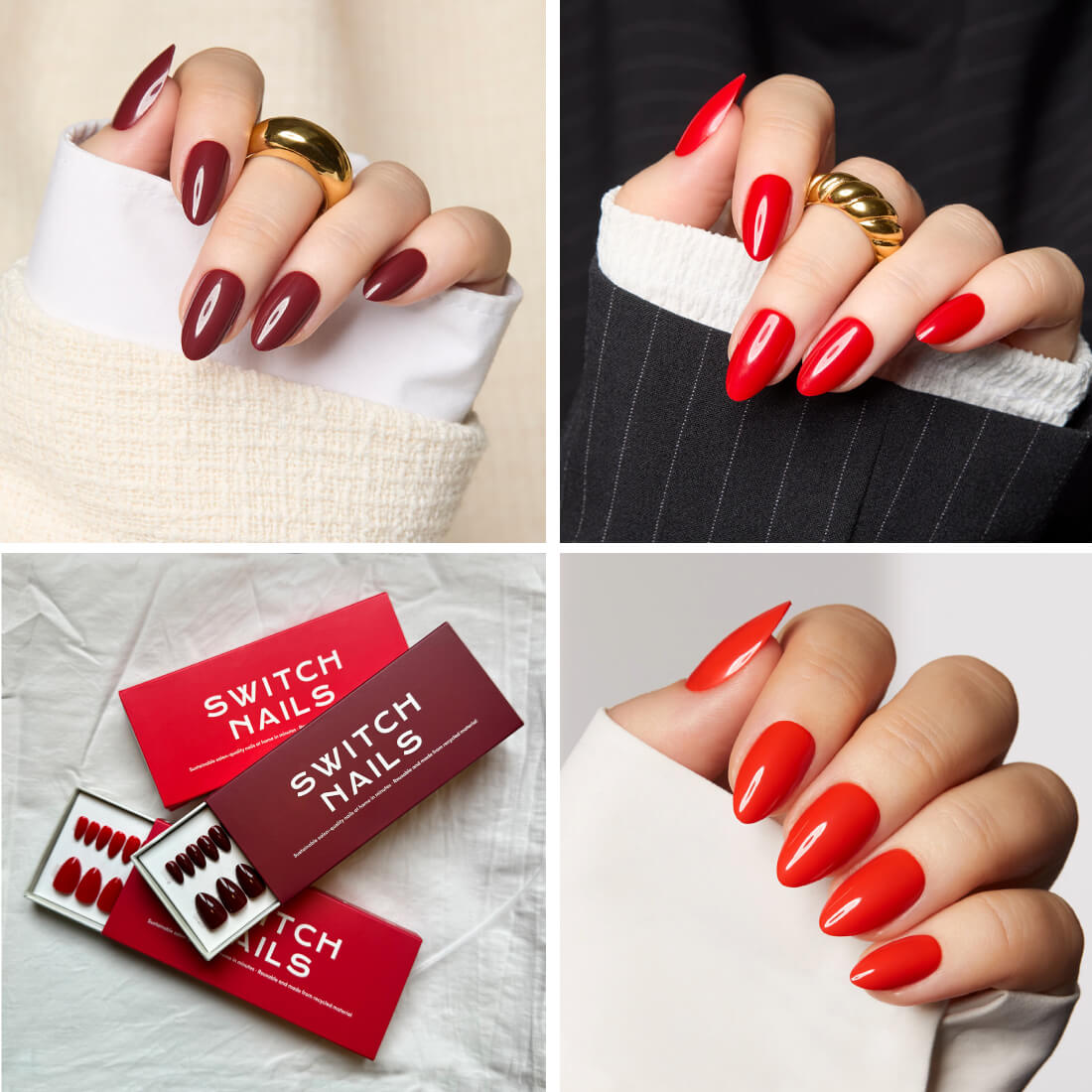 Combo: Red Trio - Almond