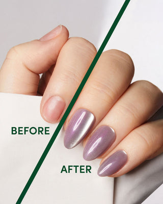 Violet Cat Eye - Almond